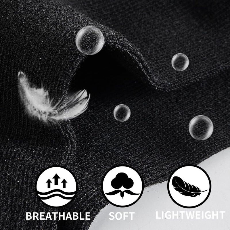 JOYNÉE 8/16 Pairs Womens Ankle Socks Lightweight Breathable Low Cut Casual Socks,Sock Size:9-11 - Image 3